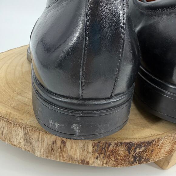 G-Defy Mens Martin Oxford Dress Shoes 12 Black Leather Orthotic Classic main image 5